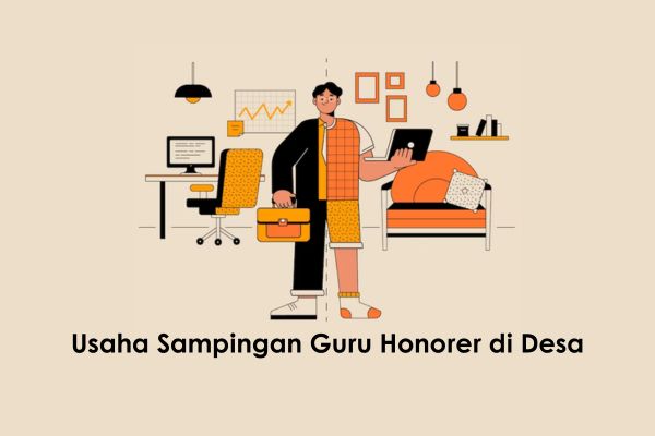 usaha sampingan guru honorer di desa