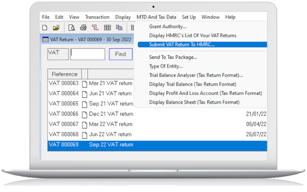 Desktop accounting software | VT Software