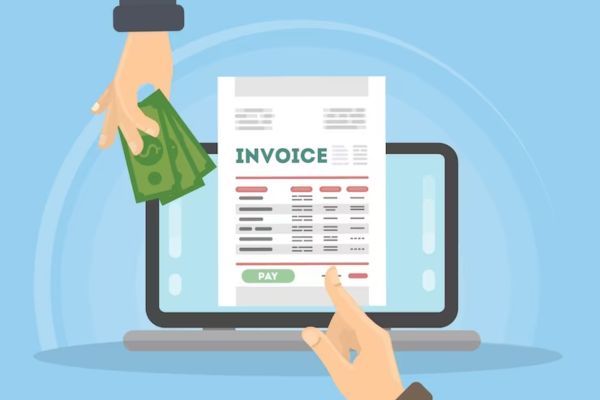 cara membuat invoice di excel