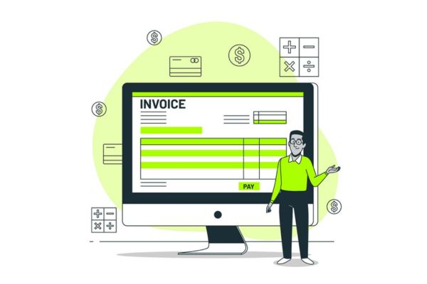 cara membuat invoice di excel